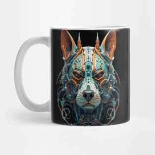 Industrial Punk Dogs by Liza Kraft 7.0 Mug